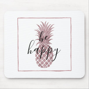 Rosa guld- ananas musmatta