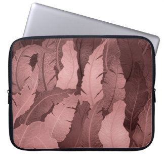 Rosa Guld Banana Löv: lyx Laptop Fodral
