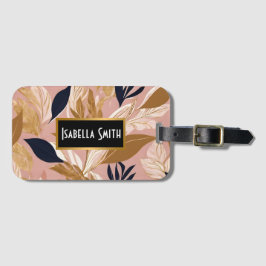  Rosa Guld Boho Löv Modern Collection Bagagebricka