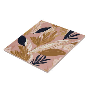 Rosa Guld Boho Löv Modern Collection Kakelplatta