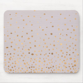 Rosa guld- champagne bubblar Mousepad Musmatta