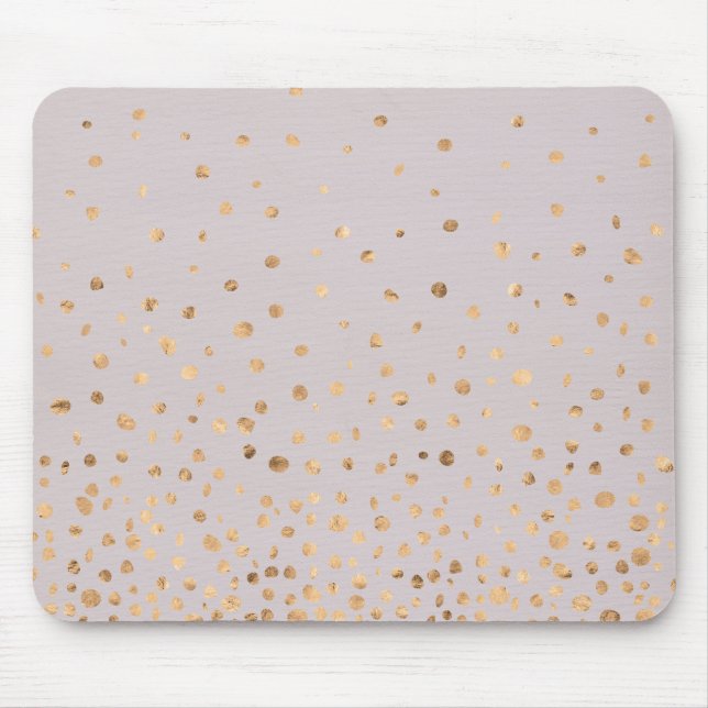 Rosa guld- champagne bubblar Mousepad Musmatta (Framsidan)
