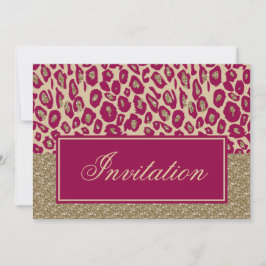 Rosa Guld Chic Corporate Party-inbjudan Inbjudningar