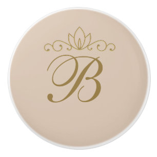 Rosa & Guld Elegant Chic Anpassad Glam Dekor Knopp