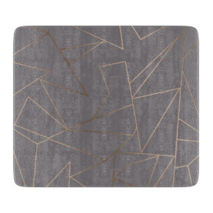 Rosa guld- elegantt modernt minimalist geometriskt