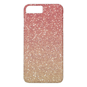 Rosa guld- Fauxglitter för korall