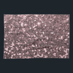 Rosa guld- FauxglitterSparkles Kökshandduk<br><div class="desc">Glamoröst stort rosa guld- fauxglitter.
BEHAGA NOTERAR:  Dessa är lägenheten utskrivavna diagram - inga lyftta delar.</div>