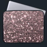 Rosa guld- FauxglitterSparkles Laptop Fodral<br><div class="desc">Glamoröst stort rosa guld- fauxglitter.
BEHAGA NOTERAR:  Dessa är lägenheten utskrivavna diagram - inga lyftta delar.</div>