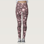 Rosa guld- FauxglitterSparkles Leggings<br><div class="desc">Glamoröst stort rosa guld- fauxglitter.
BEHAGA NOTERAR:  Dessa är lägenheten utskrivavna diagram - inga lyftta delar.</div>