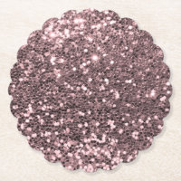Rosa guld- FauxglitterSparkles