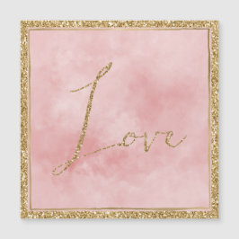  Rosa Guld Glitter Kärlek