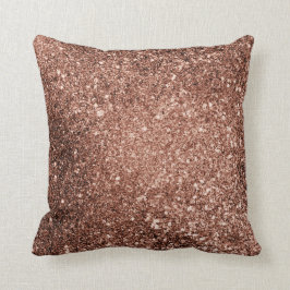 Rosa guld- glitter kudder kudde