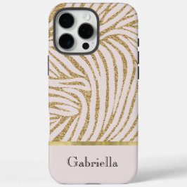  Rosa Guld Glitter Zebra