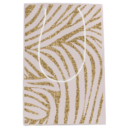  Rosa Guld Glitter Zebra Birthday