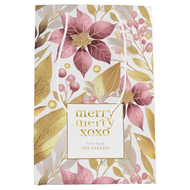 Rosa Guld God jul, Mönster#21 ID1009 (Framsidan)