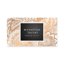 Rosa guld- hand plockadeklotter för bohem