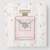 Rosa & Guld Hearts Paris Parfum Chic Mode