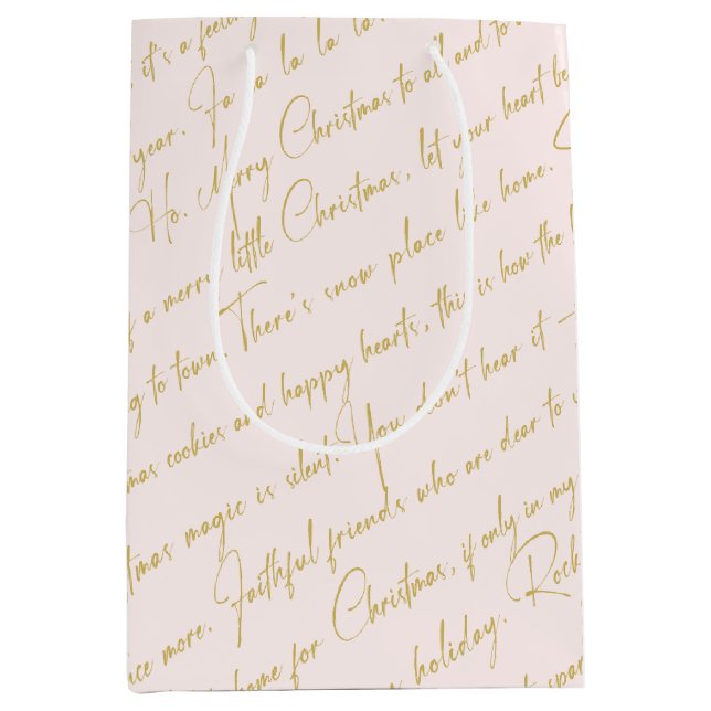 Rosa Guld jul Mönster#36 ID1009 (Framsidan)