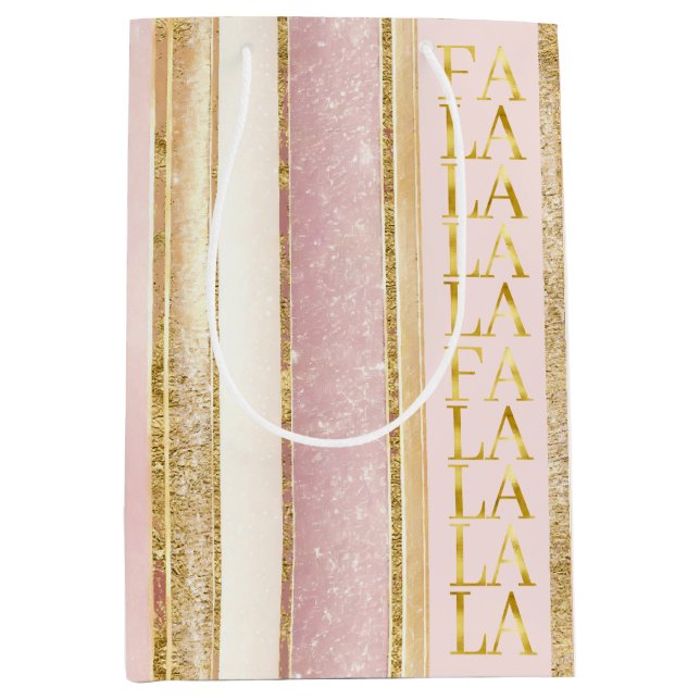 Rosa Guld julklapp La Mönster#27 ID1009 (Framsidan)