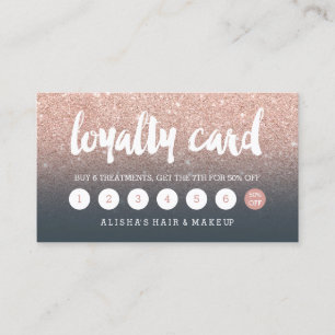 rosa guld- lojalitet för elegantt typografikol
