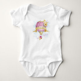 Rosa Guld Luftballong Personlig T Shirt