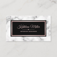 Rosa guld- modernt för moderiktig marmor