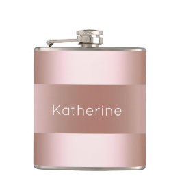 Rosa guld- mönster för elegant modern chick fickplunta