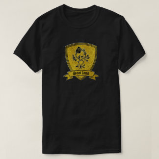 Rosa guld och svart och Thistle Tee
