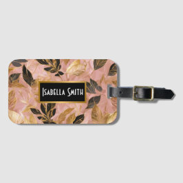 Rosa Guld Popular Boho Löv Collection Bagagebricka