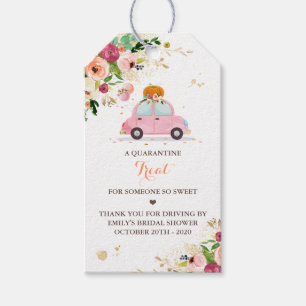 Rosa & Guld Pumpkin Drive by Möhippa Presentetikett