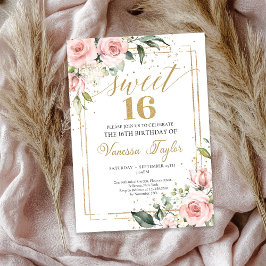 rosa guld ram, ro guld, ro inbjudningar