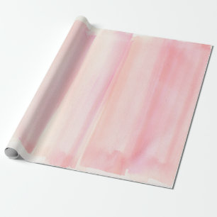 Rosa guld- rosa för vattenfärg pastell flickakti presentpapper