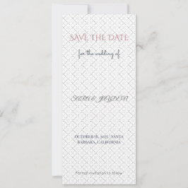 Rosa & Guld Save the Date | Fotomal模板 -> Rosa & Gu Spara Datumet