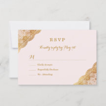 Rosa Guldspets RSVP
