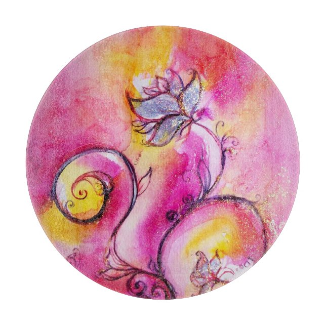 ROSA Gult Blommigt Fantasy (Framsidan)