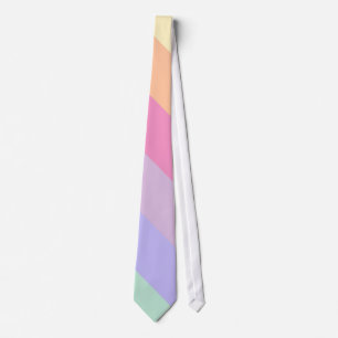 Rosa Gult Blue Grönt Womens Manar Pastel Färg Slips