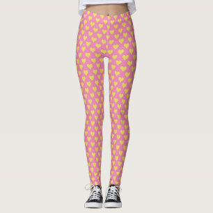 Rosa Gult Leggings