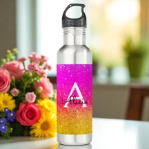 Rosa Gult Monogram Rainbow Gnistra