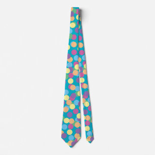 Rosa Gult Orange Grönt Blue Lila Polka-Dots Slips
