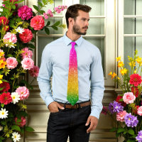Rosa Gult Rainbow Pride Glitter
