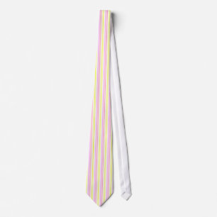 Rosa Gult stripe-ruta Slips
