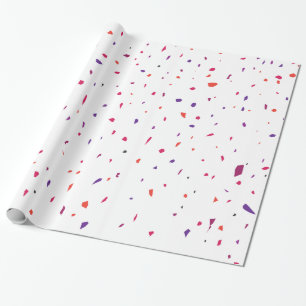 Rosa Gult Terrazzo Delarare Presentpapper