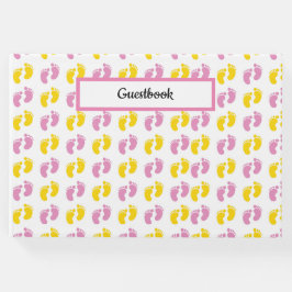 ROSA GULT VITE FLICKA FEET GÄSTBÖCKER