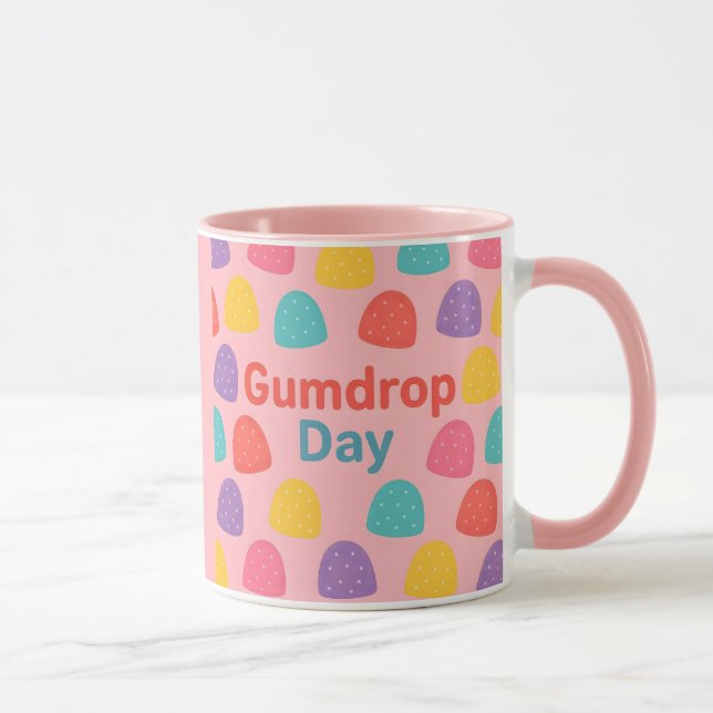  Rosa Gumdrop Day Kombimugg Mugg (Höger)