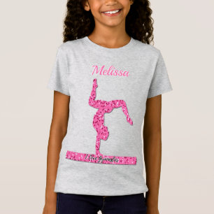 Rosa Gymnastics Girl Gnistra Balance Beam T Shirt