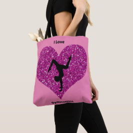 Rosa Gymnastics Tote Tygkasse