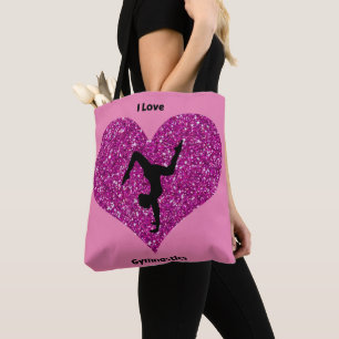Rosa Gymnastics Tote Tygkasse