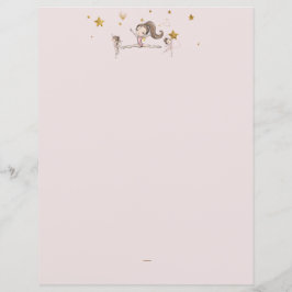 Rosa Gymnastics Tumbling Birthday Stationery