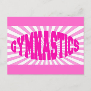 Rosa Gymnastics Vykort