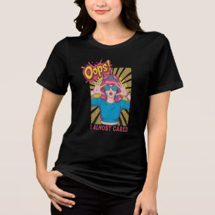 Rosa HADE Popart Girl aktar inte T Shirt